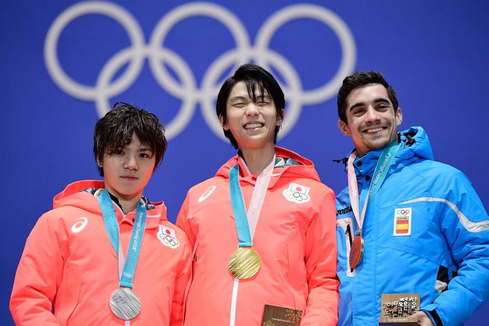 Javier Férnandez, bronce en los Juegos de Invierno de Pyeongchang