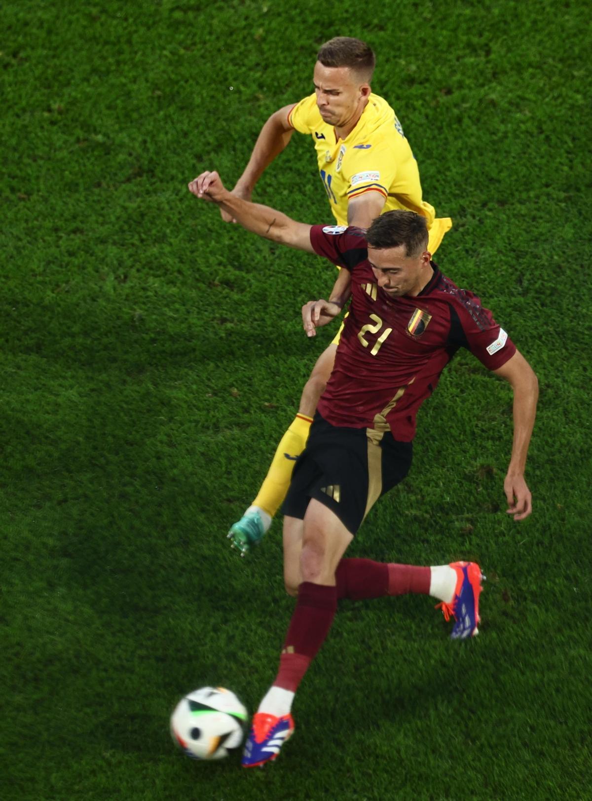 Eurocopa 2024 | Fase de grupos: Bélgica - Rumanía, en imágenes.