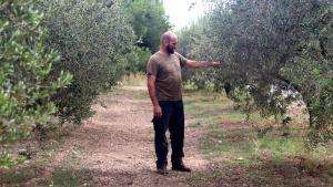 Sergi Claramunt en su finca