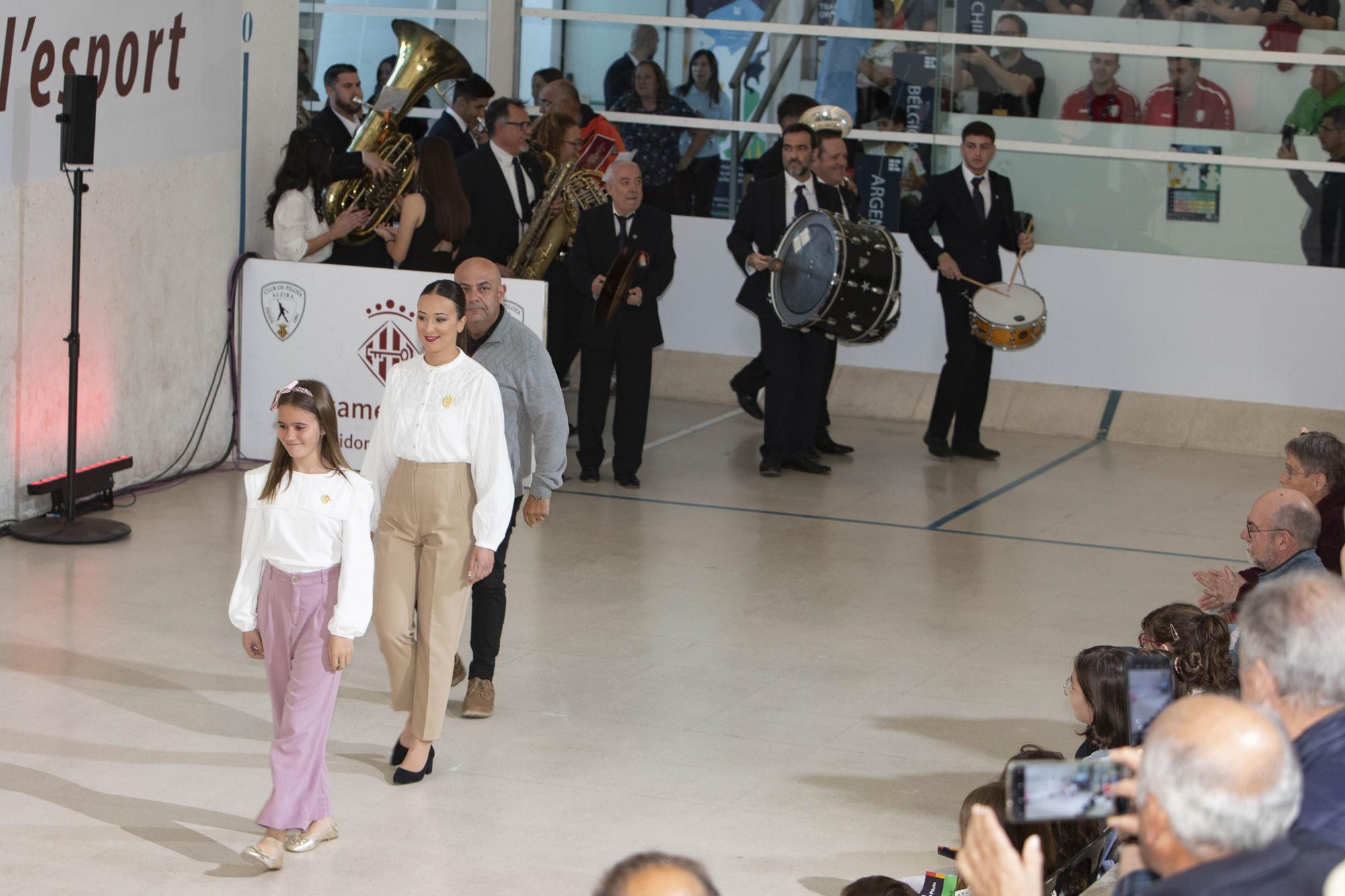 Las mejores imágenes de la gala inaugural del Mundial de Pilota de Alzira