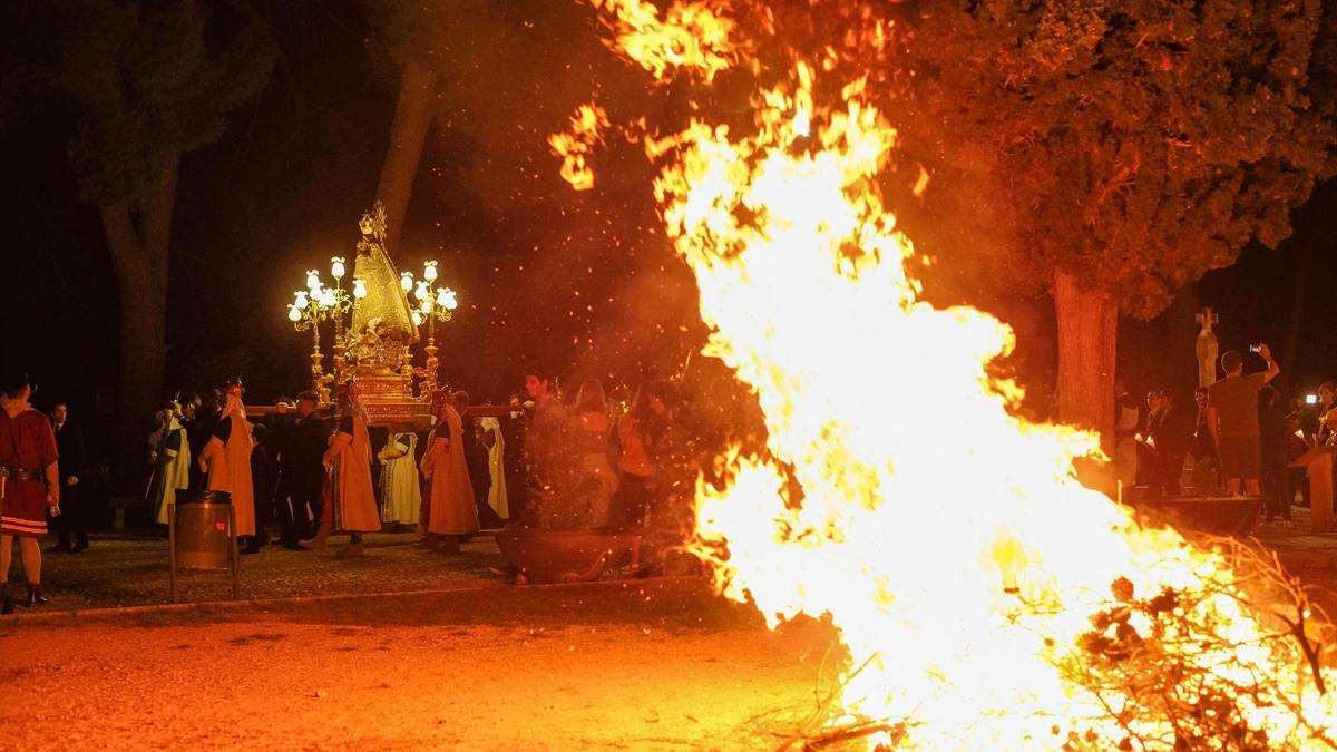 Imagen de la última celebración de los Moros y Cristianos de Biar