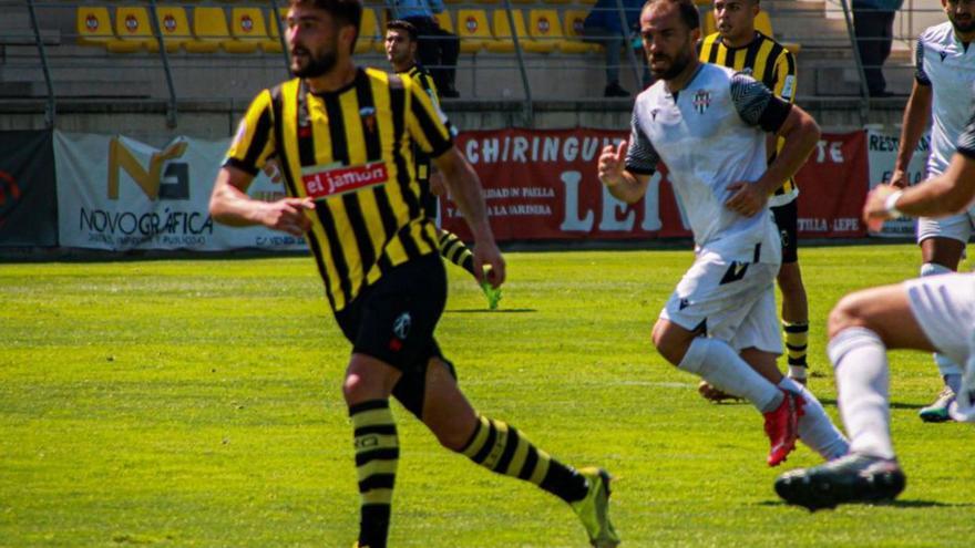 Chuma González con el San Roque de Lepe. | PRENSA SAN ROQUE DE LEPE