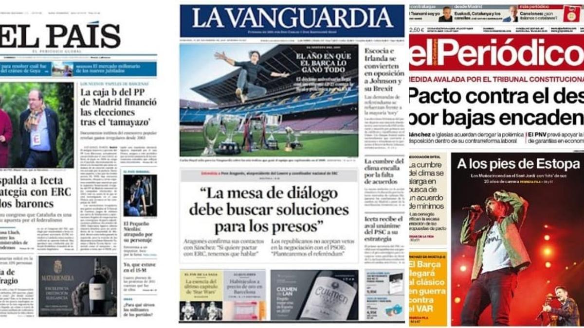 Portada domingo 15 de diciembre