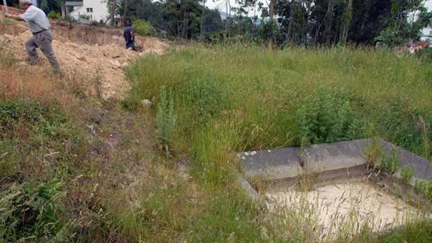 Los vecinos quieren zanjar la reubicación del lavadero de A Fontaiña.