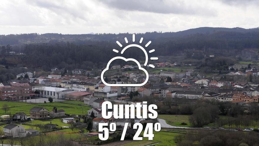 El tiempo en Cuntis: previsión meteorológica para hoy, viernes 3 de abril