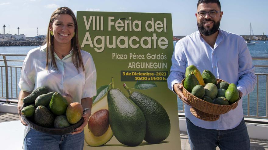 Más de 3.000 kilos de aguacates a la venta esta domingo en Arguineguín