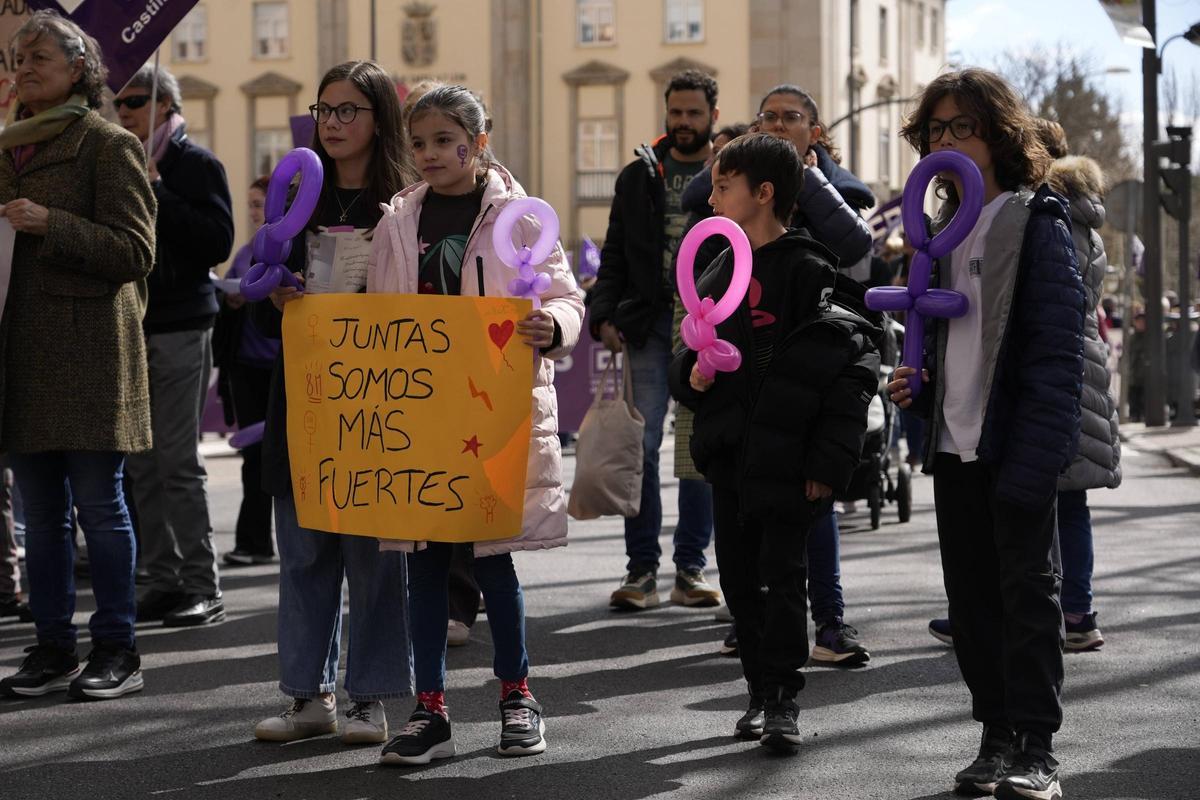 ¿Has ido a la manifestación del 8M en Zamora? Búscate aquí