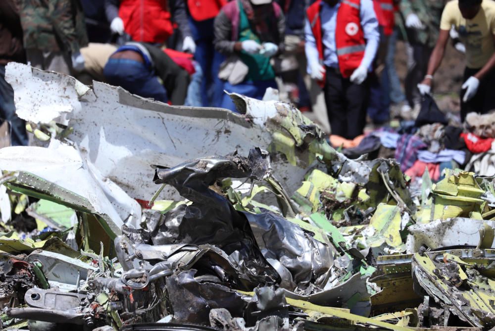 Un avió s'estavella a Etiòpia