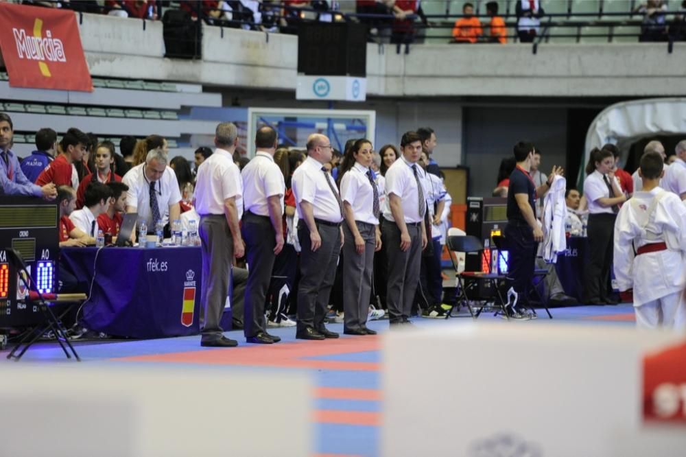 Podium del Campeonato de Kárate