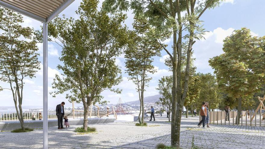 El plan director para Banda do Río, en Bueu: cinco fases y una inversión de 20 millones
