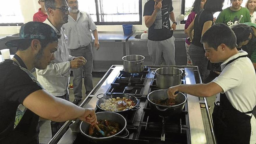 Showcooking en la Universidad Laboral de Cáceres