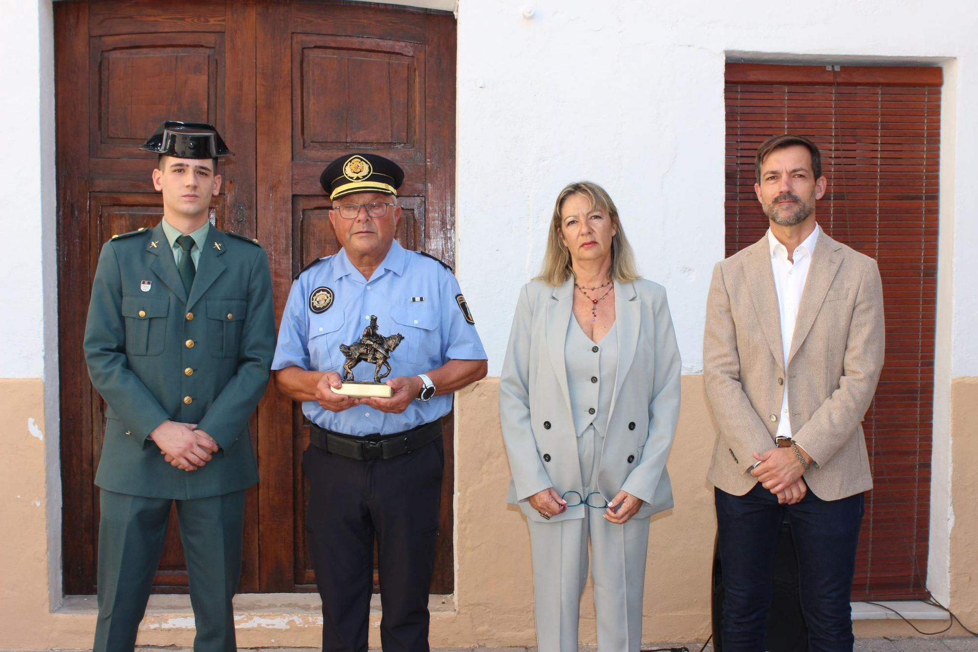 El Jefe de la Policia de Benitatxell se jubila tras 34 años de servicio