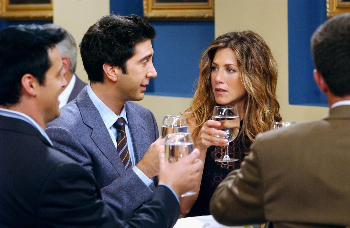 Rachel y Ross de Friends