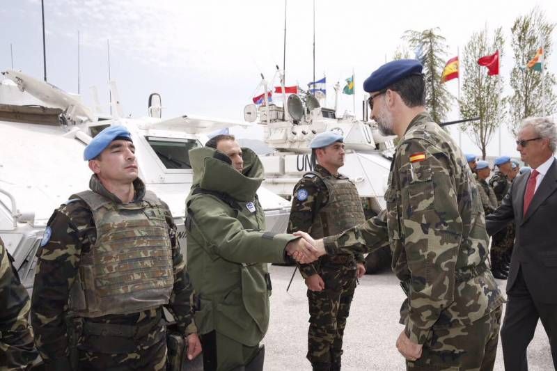 FOTOGALERÍA / Visita del Rey a la base de la Brigada de Cerro Muriano en Líbano