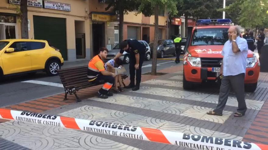 Incendio en la calle Padre Jofre