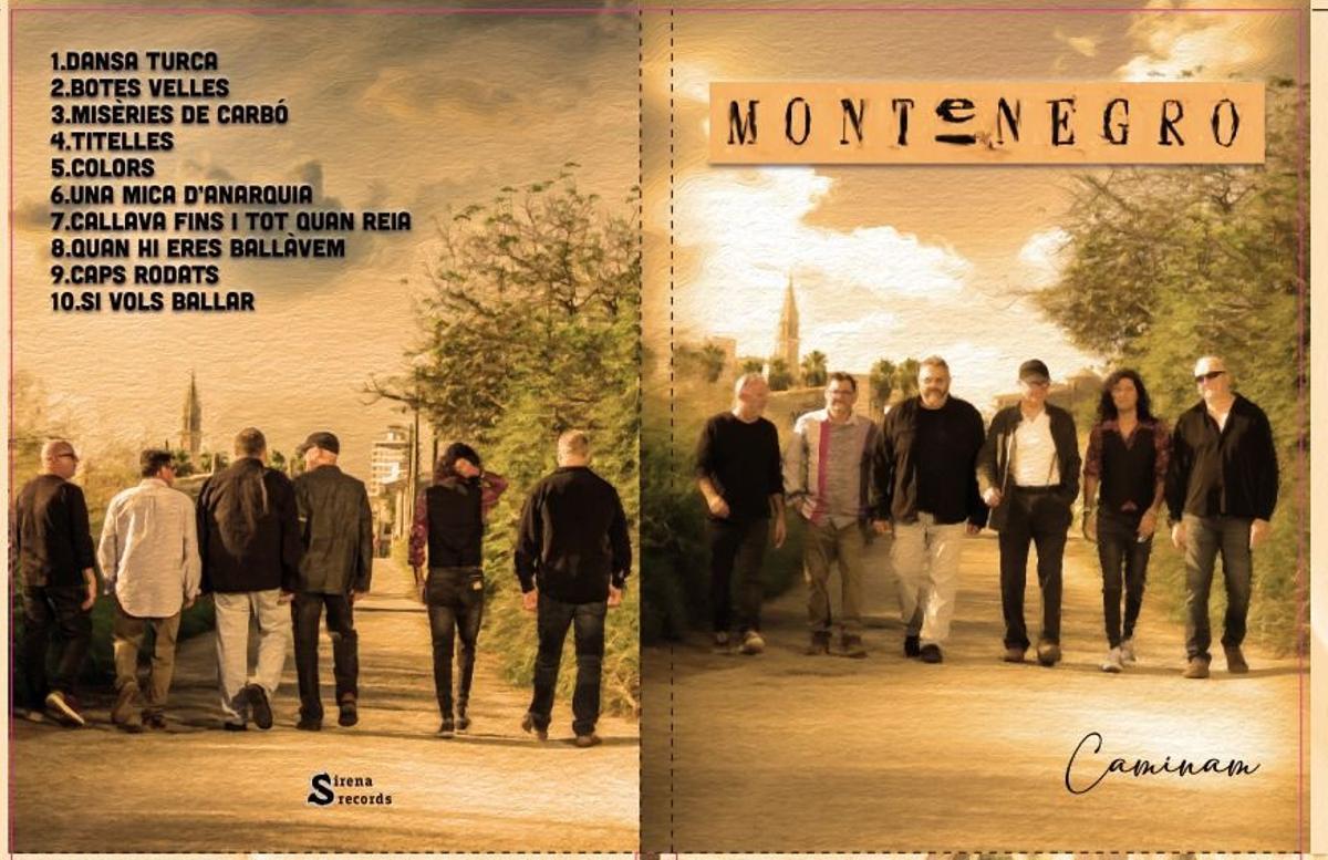 Portada y contraportada de 'Caminam'