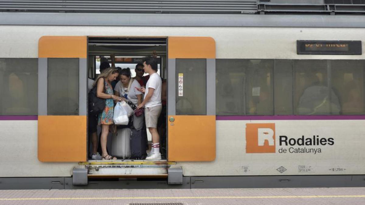 Tren de Rodalies en Catalunya