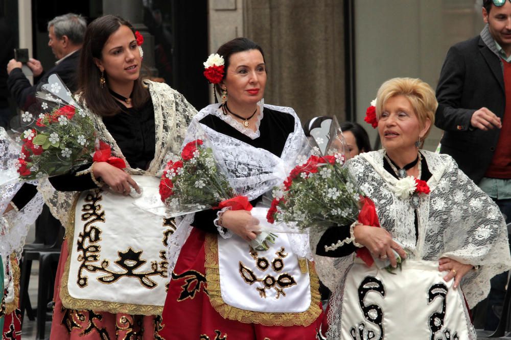 Ofrenda floral a la Virgen de la Caridad de Cartagena