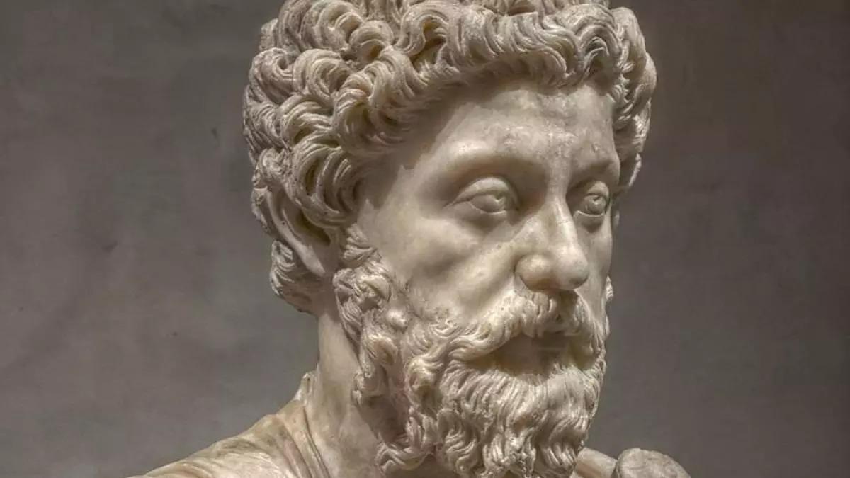 Busto de Marco Aurelio.
