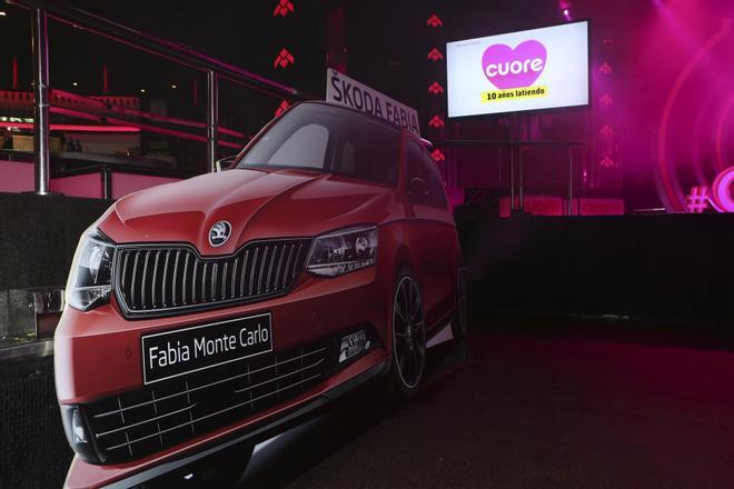 Skoda en la fiesta del 10 Aniversario de Cuore