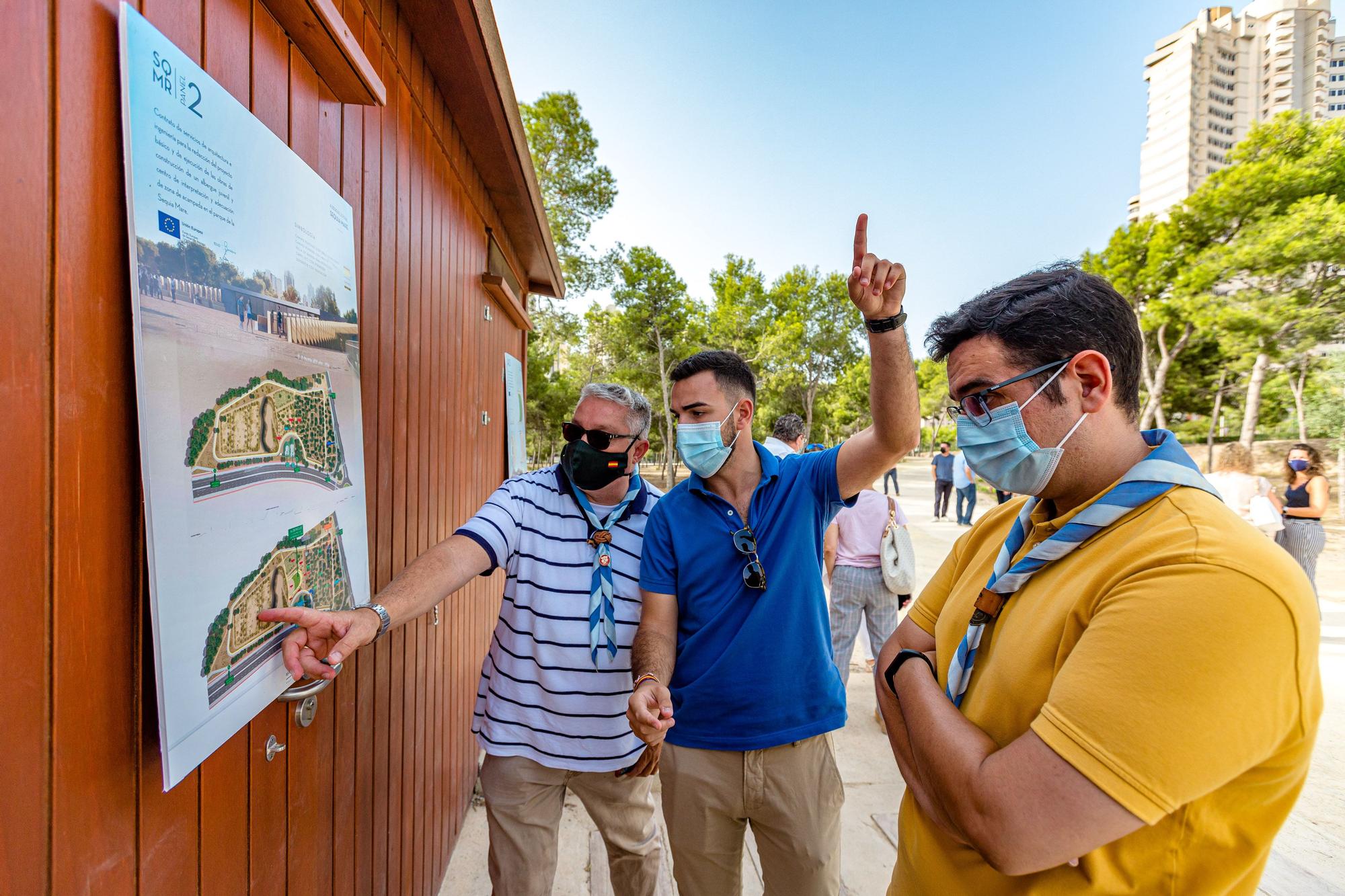 Presentación del proyecto del nuevo Albergue en el parque de la Séquia Mare en Benidorm