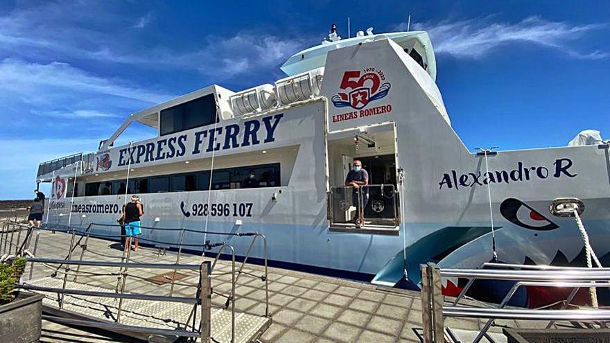 Nuevo ferry para La Graciosa