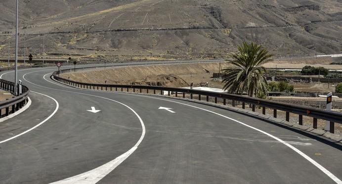 LAS PALMAS DE GRAN CANARIA A 03/07/2017 Apertura al tráfico del último tramo de la primera fase de la carretera de la Aldea. FOTO: J.PÉREZ CURBELO