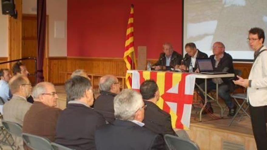 El president actual de l&#039;IEC, Tomàs Torrent, durant la Diada de la Cerdanya de l&#039;any passat a Prats