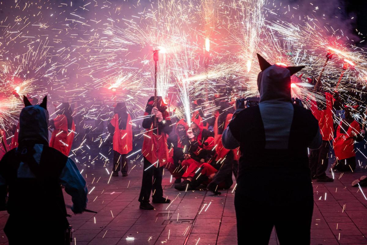 Imatges de la Moscada i el Correfoc infantil de la Festa Major de Manresa 2026 Imatges de la Moscada i el Correfoc infantil de la Festa Major de Manresa 2026