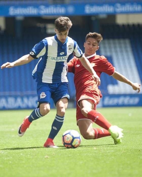 El Dépor juvenil cae y se queda fuera de la Copa