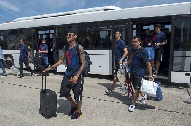 Fotogalería: Celebración de la Champions del Barsa