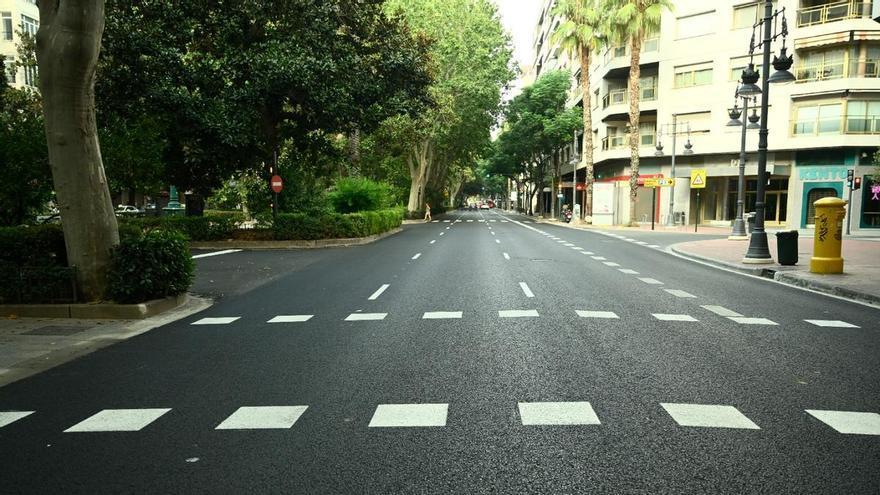 Así ha quedado la nueva Gran Vía Marqués del Túria de València