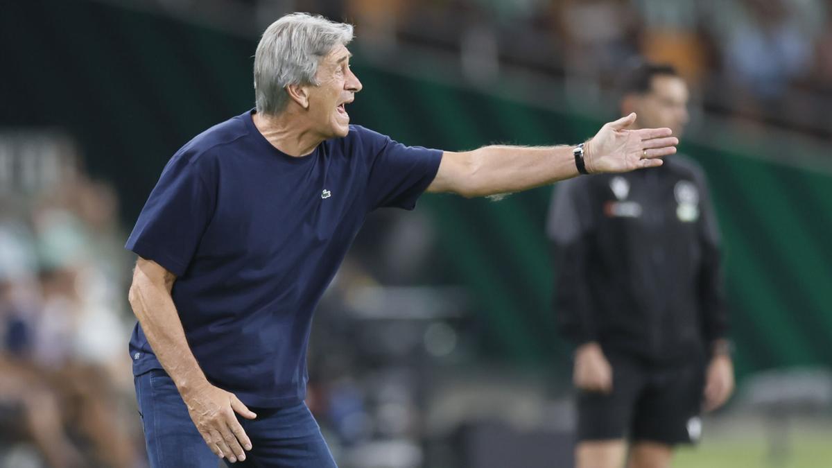 El entrenador chileno del Real Betis, Manuel Pellegrini. EFE/ José Manuel Vidal