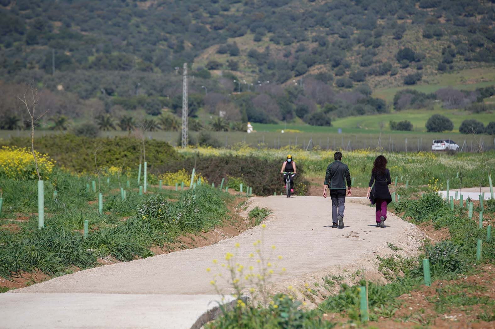 El cinturón verde comienza andar