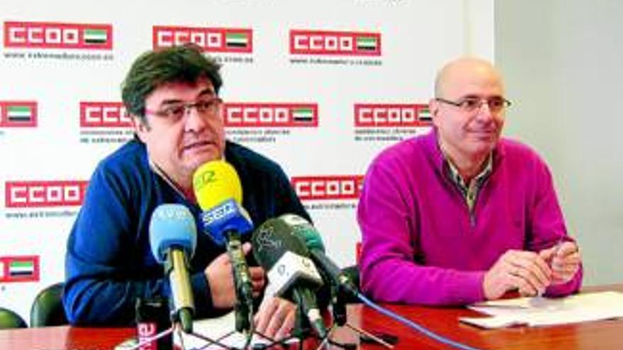 CCOO cifra en 2.500 los afectados por la reestructuración de las cajas