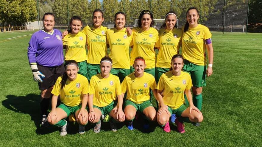 El equipo inicial del equipo zamorano en Burgos