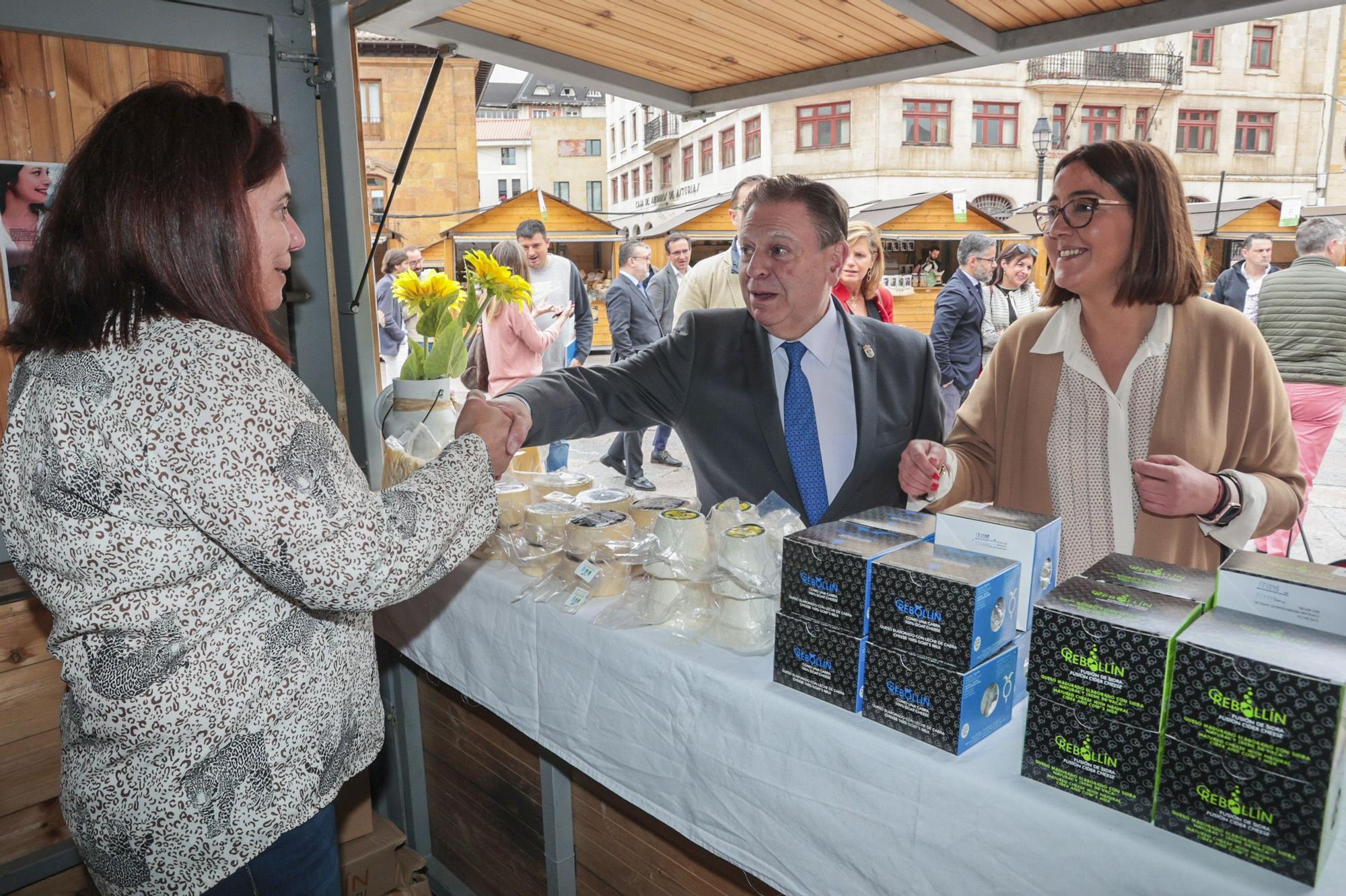 Inauguración de la feria de la Ascensión en Oviedo