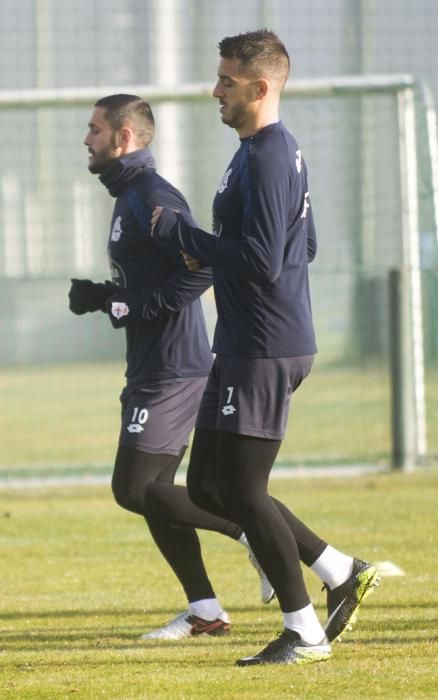 Última sesión antes del duelo ante Osasuna