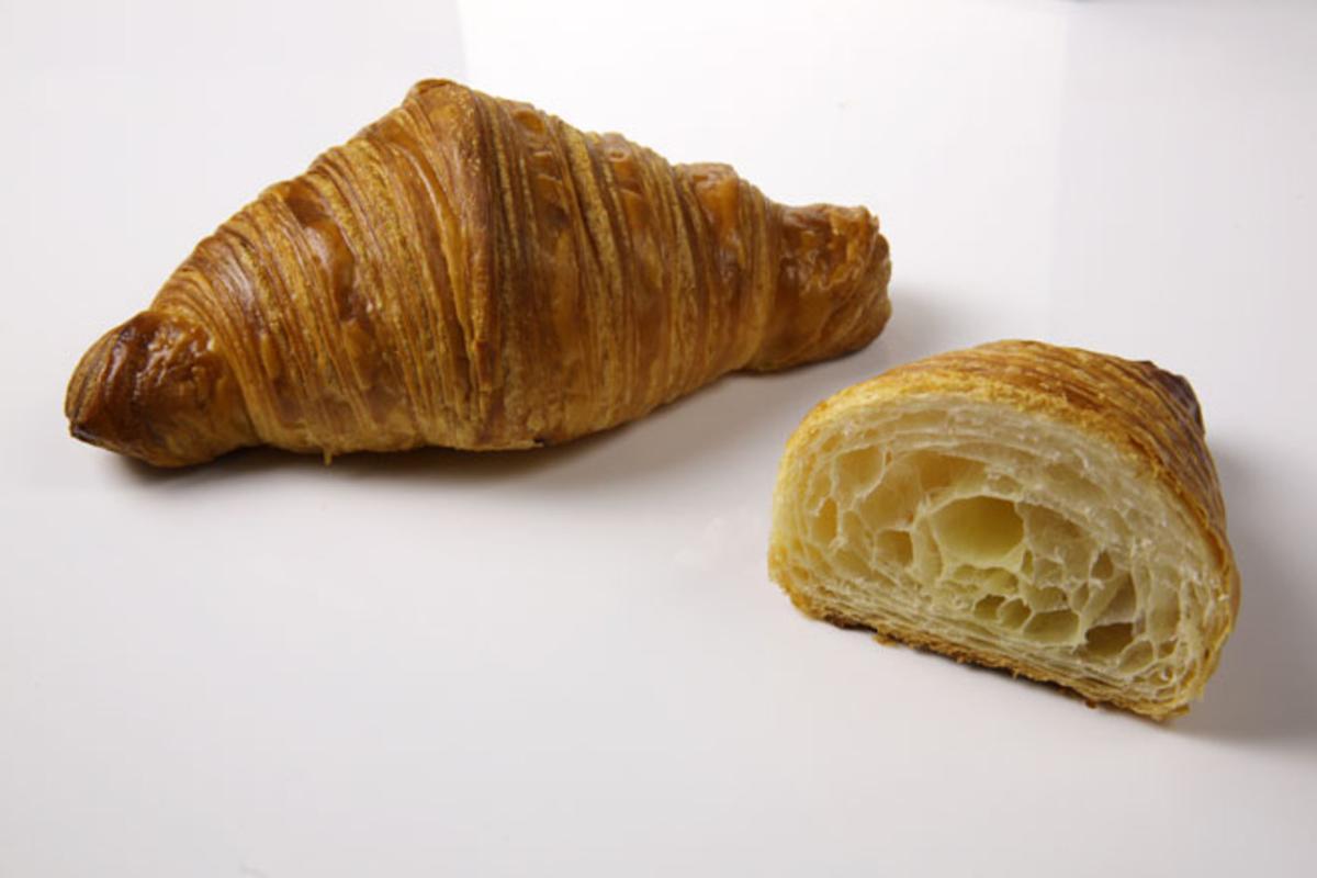 El croissant de la Pastisseria Canal s’elabora amb mantega i farina franceses ’top’.