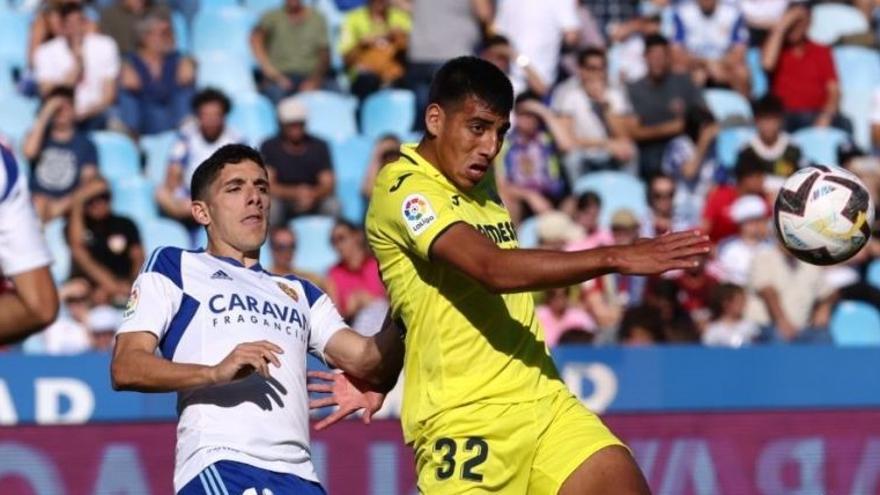 El Villarreal B cae en el campo del Real Zaragoza con un gol en el minuto 93 (2-1)