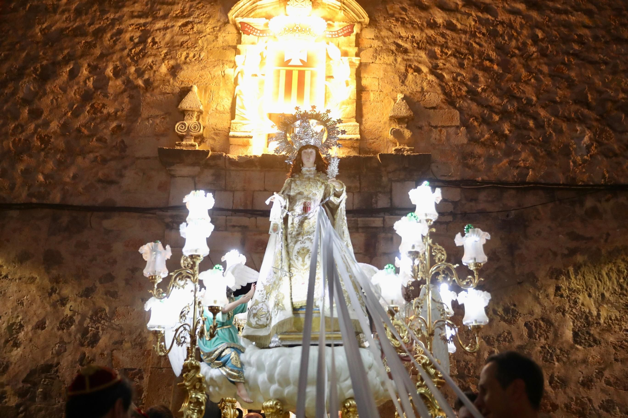 Carmen vuelve a casa: procesión de la Merced en su pueblo, Algar de Palancia