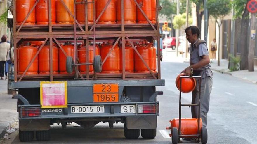 La bombona de butano subirá un 2,1% el martes