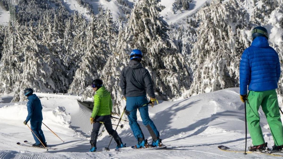 Esquiadors a la Molina