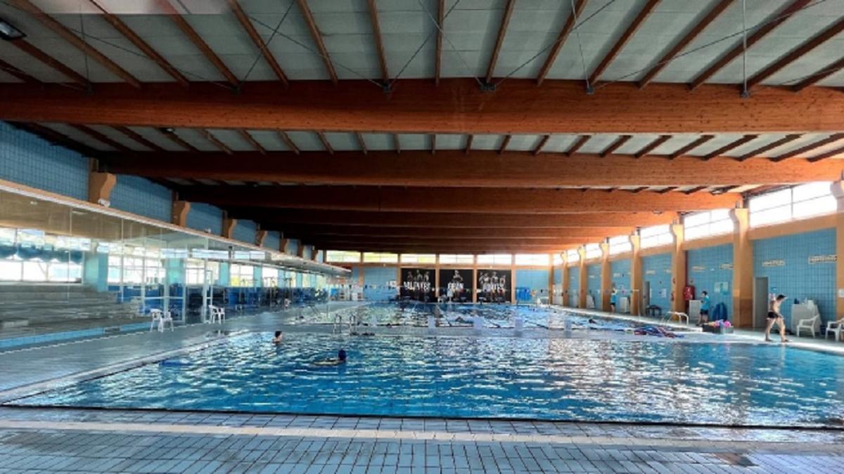 La piscina cubierta de Ontinyent, en una imagen de archivo.