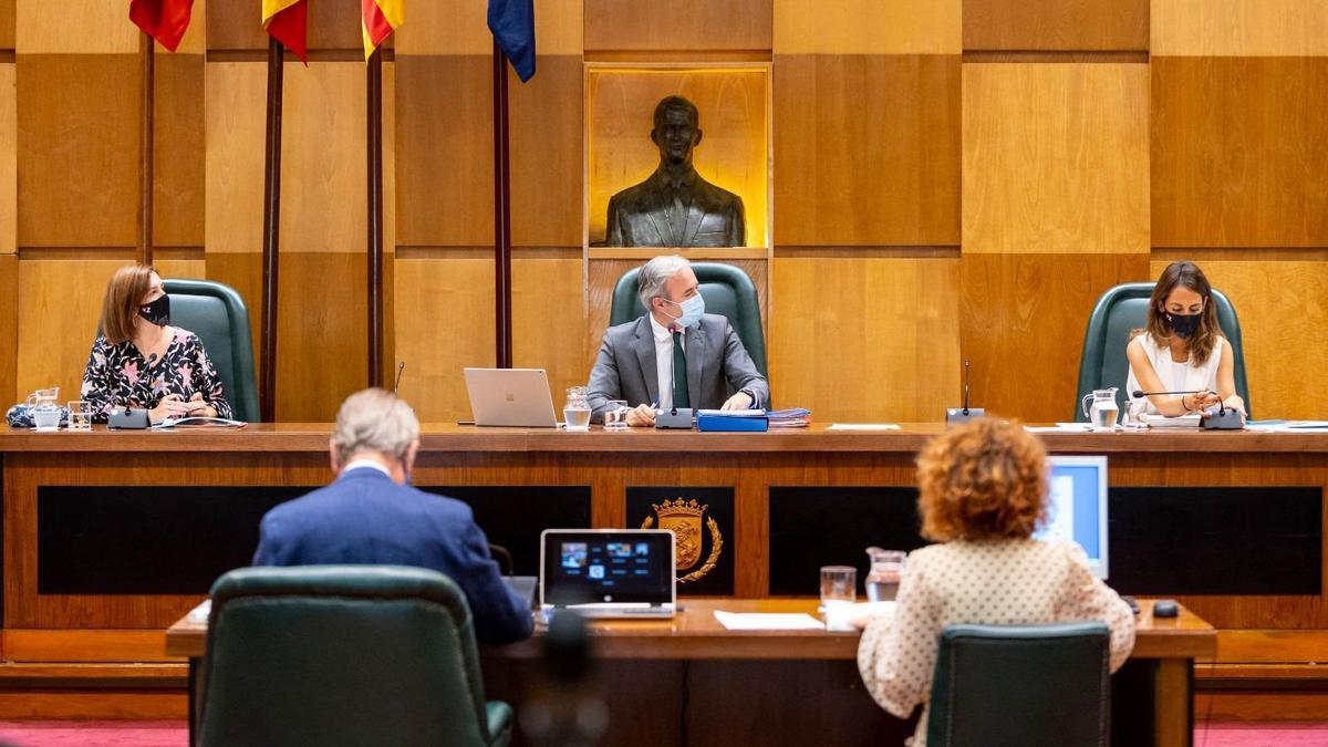 Pleno del Ayuntamiento de Zaragoza