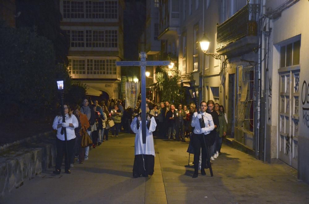 La procesión de San Judas Tadeo en A Coruña