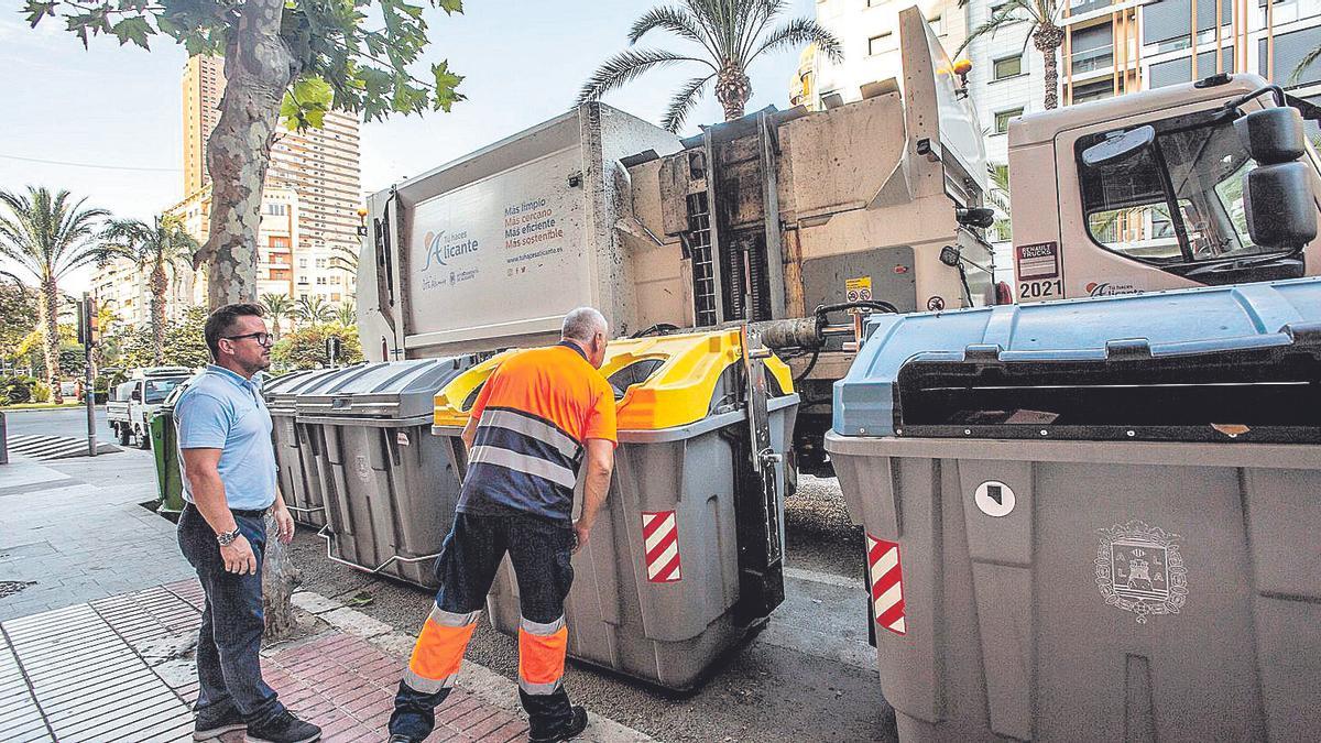 UTE Alicante agradece el correcto uso de los contenedores de recogida selectiva.
