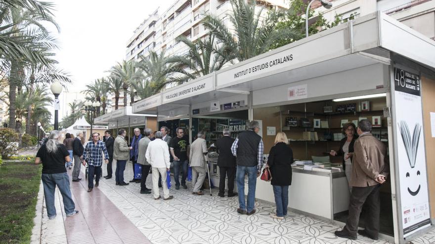 Imagen de la pasada Feria del Libro de Alicante.