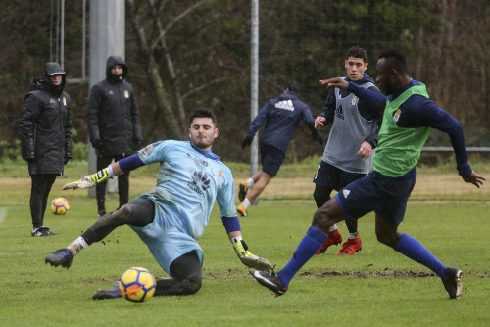 Entrenamiento del Real Oviedo