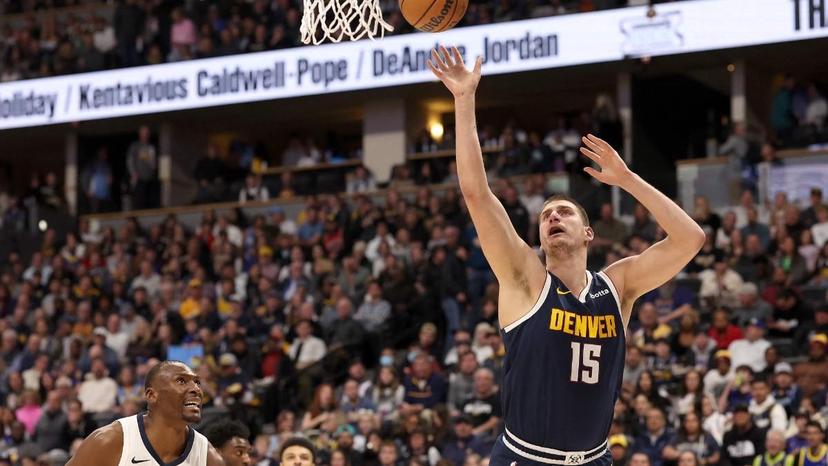 Jokic, en una acción del partido